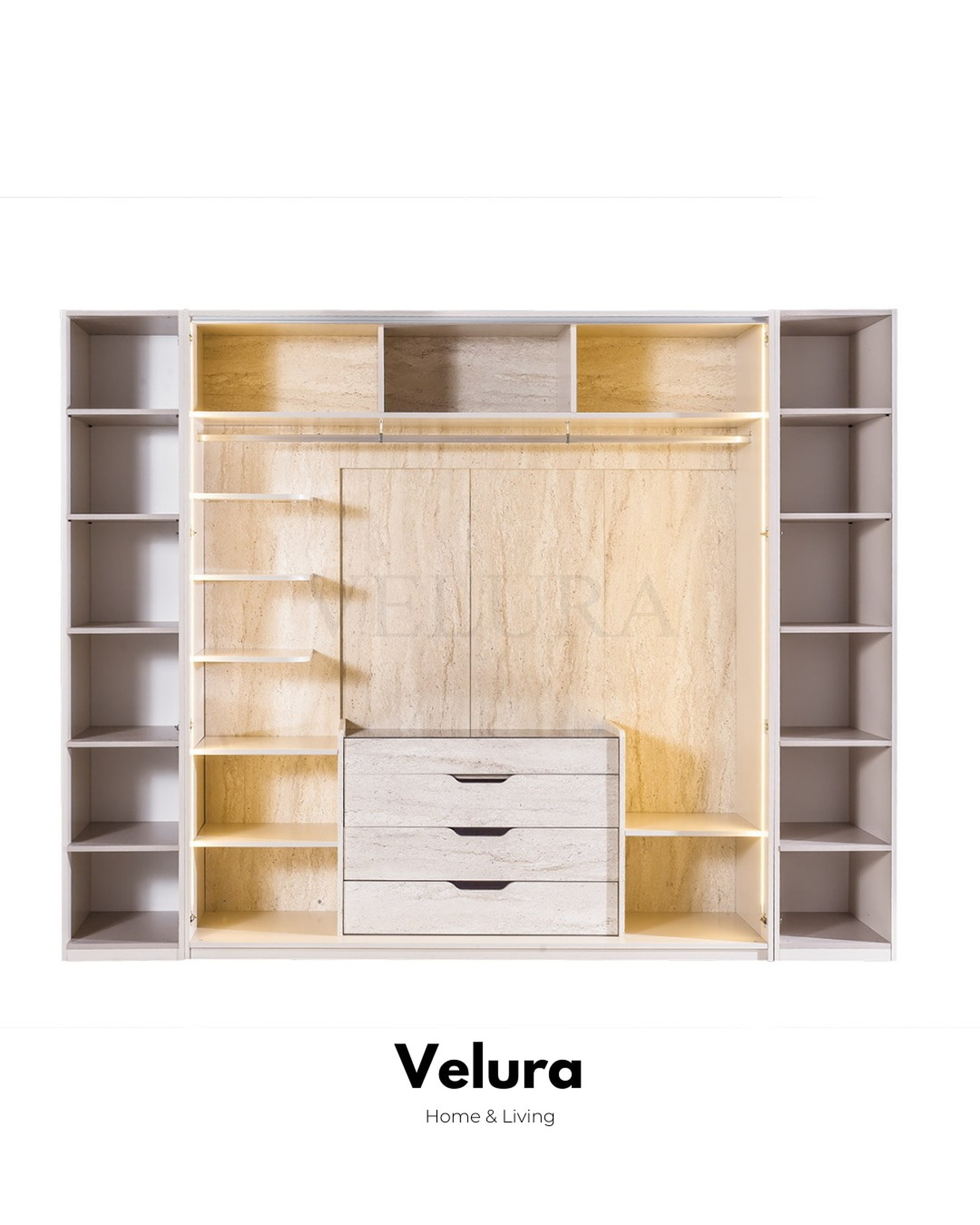 Velura Home Tress yatak odası seti V2