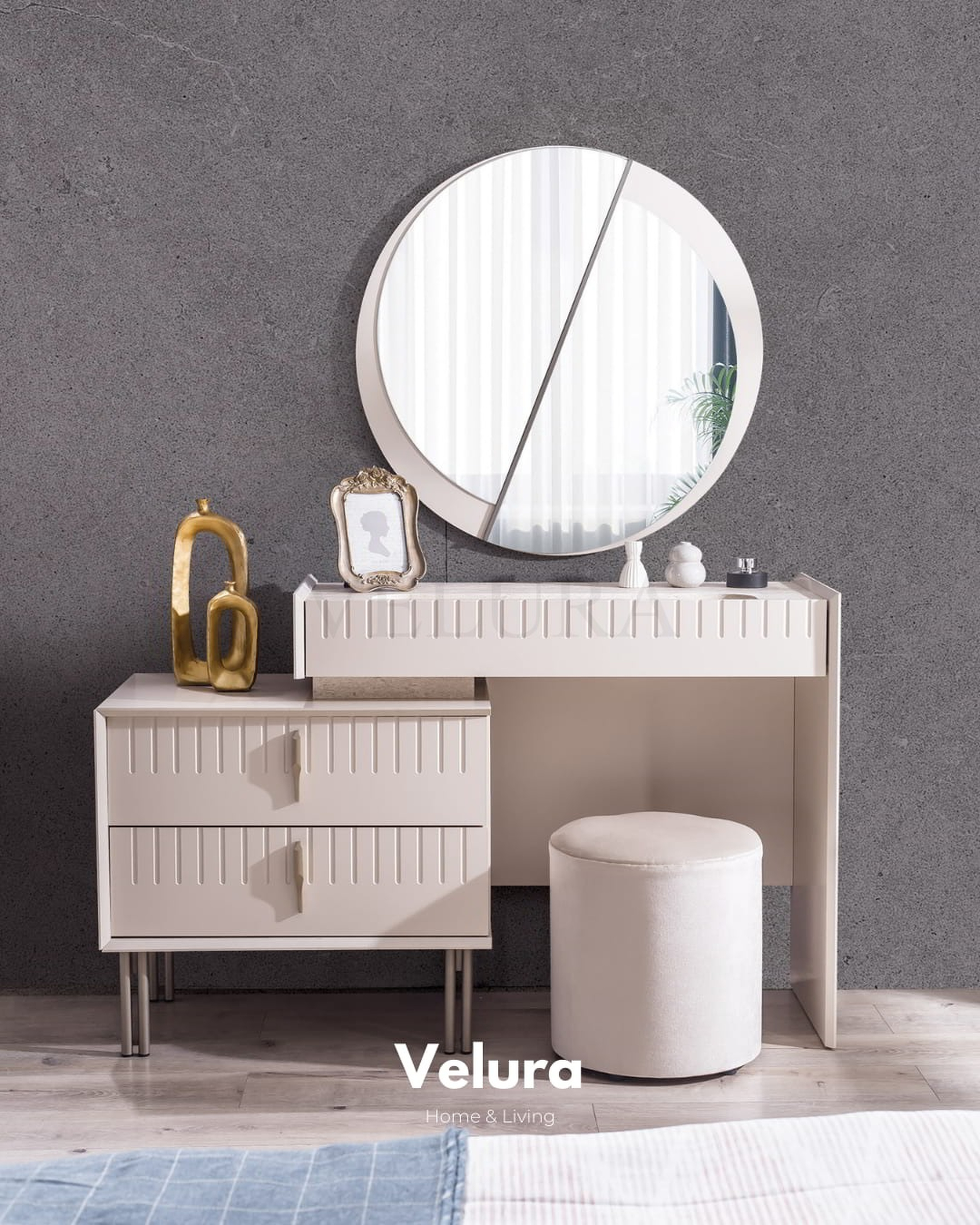 Velura Home Tress yatak odası seti V2
