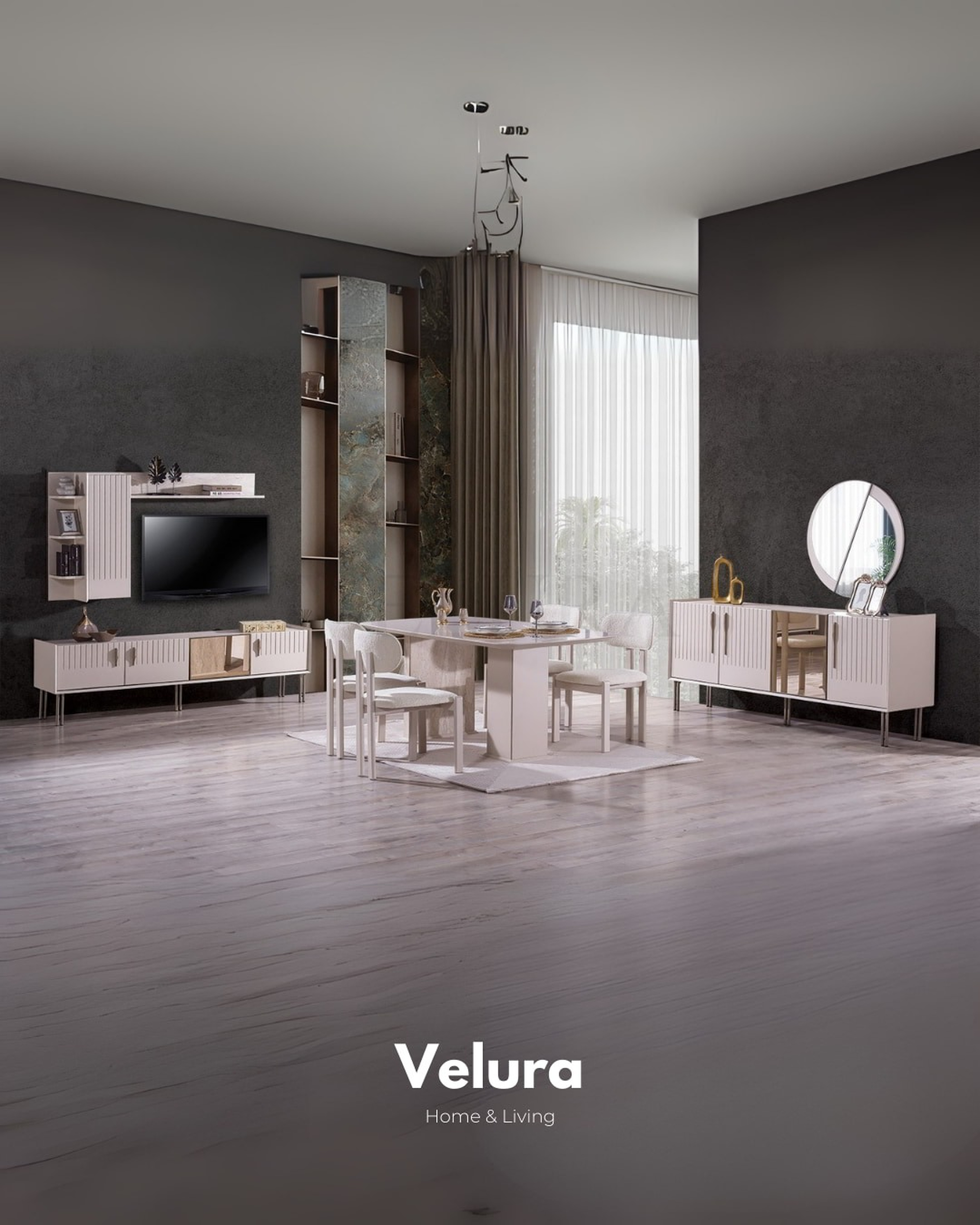 Velura Home Tress Konsol modern tasarım