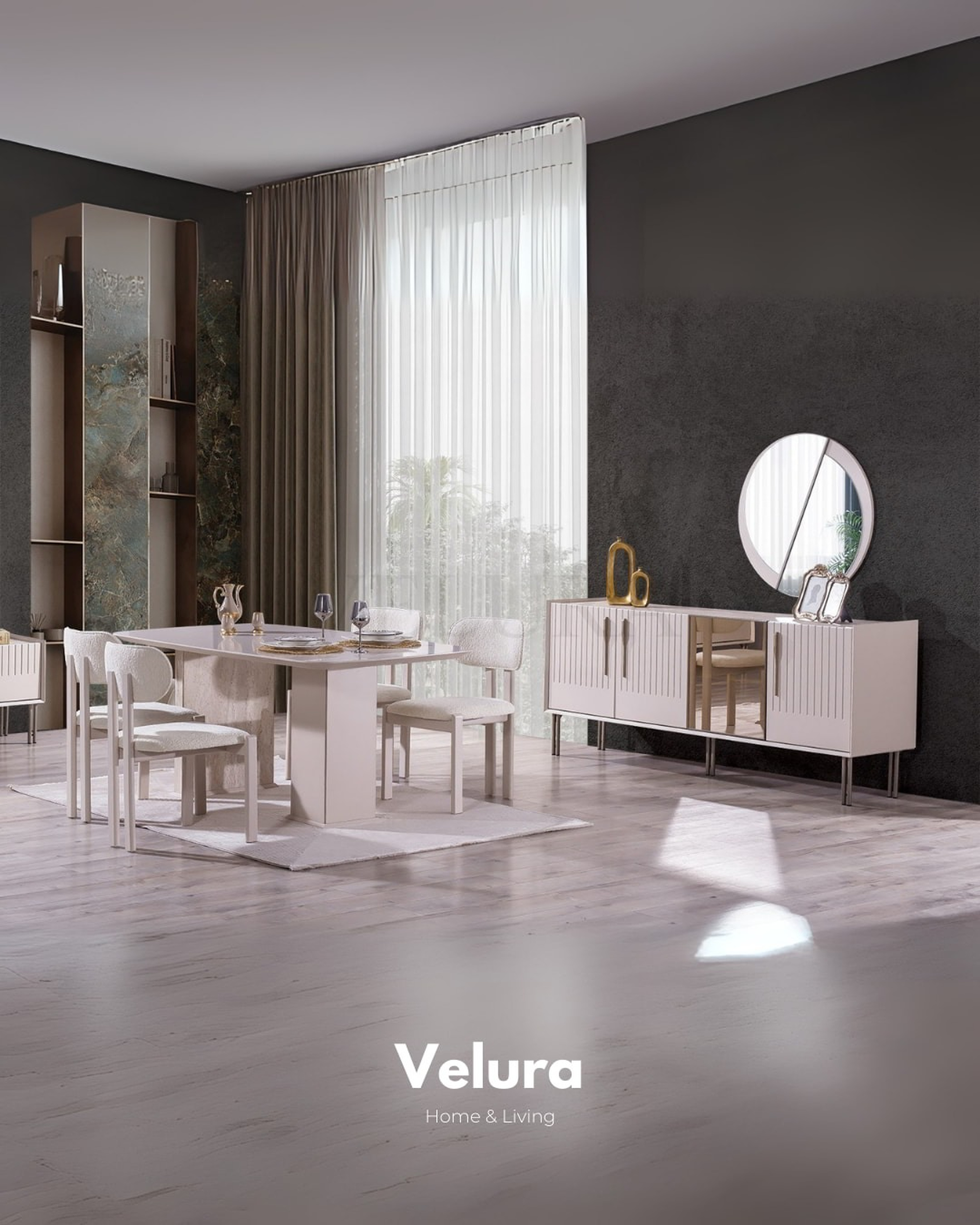Velura Home Tress Yemek Masası modeli